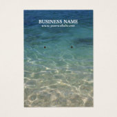 Elegant Beach Earring Holder Visitekaartje (Voorkant)