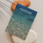 Elegant Beach Earring Holder Visitekaartje