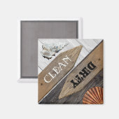 Elegant Beach House Dishwasher Magnet (Voorkant / Achterkant)