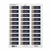 Elegant Beach Puka Shells Weddenschappen Uitnodigi Etiket (Full Sheet)