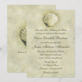 Elegant Beach Seashell 5x7 Weddenschap Kaart (Voorkant / Achterkant)