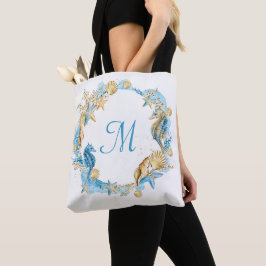 Elegant Beach Starfish Vrijgezellenfeest Tote Bag