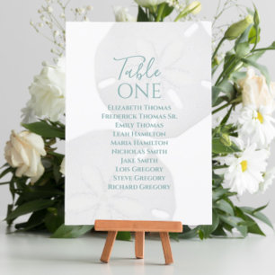 Elegant Beach Turquoise Sand Dollar Wedding