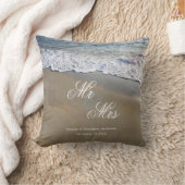 Elegant Beach Wedding or Jubileum Kussen (Deken)