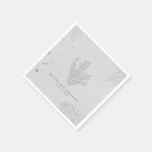 Elegant Beach Wedding Servet (Hoek)