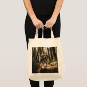 Elegant Beagle Grocery Tas (Voorkant (product))