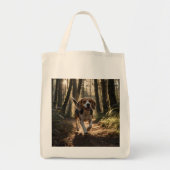 Elegant Beagle Grocery Tas (Voorkant)