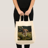 Elegant Beagle Grocery Tas (Voorkant (product))