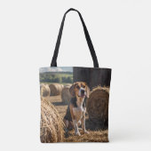 Elegant Beagle Schouder Tas (Achterkant)