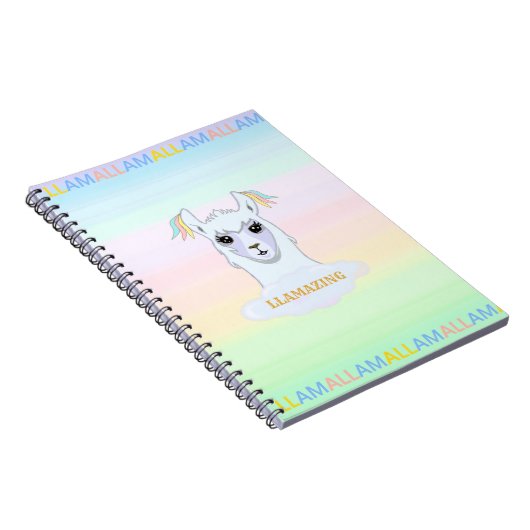 Elegant & Beauful Llama Notitieboek (Rechterzijde)