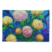 Elegant Beauful Peony Collectie Kussensloop (Achterkant)