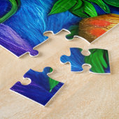 Elegant Beauful Peony Collectie Legpuzzel (Zijkant)