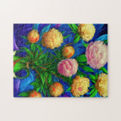 Elegant Beauful Peony Collectie Legpuzzel (Horizontaal)