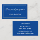 Elegant Beauty Consultant Visitekaartje (Voorkant / Achterkant)