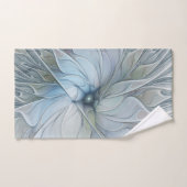 Elegant Beauty Modern Abstract Fractal Art Flower Bad Handdoek (Handdoek)