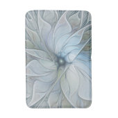Elegant Beauty Modern Abstract Fractal Art Flower Badmat (Voorkant Verticaal)
