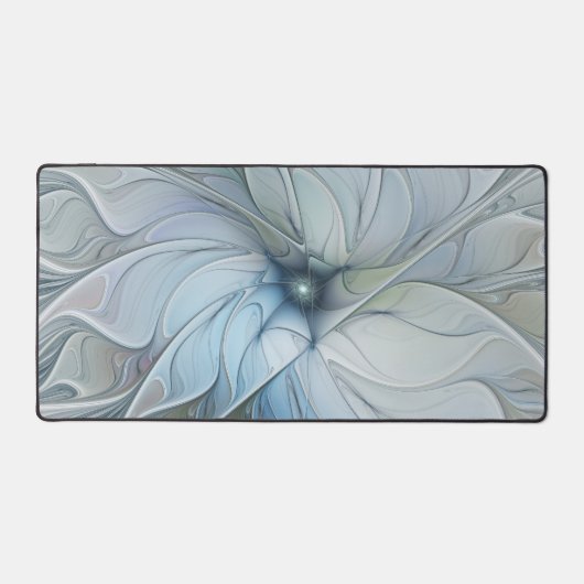 Elegant Beauty Modern Abstract Fractal Art Flower Bureaumat (Voorkant)