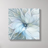 Elegant Beauty Modern Abstract Fractal Art Flower Canvas Afdruk (Voorkant)