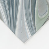 Elegant Beauty Modern Abstract Fractal Art Flower Fleece Deken (Hoek)