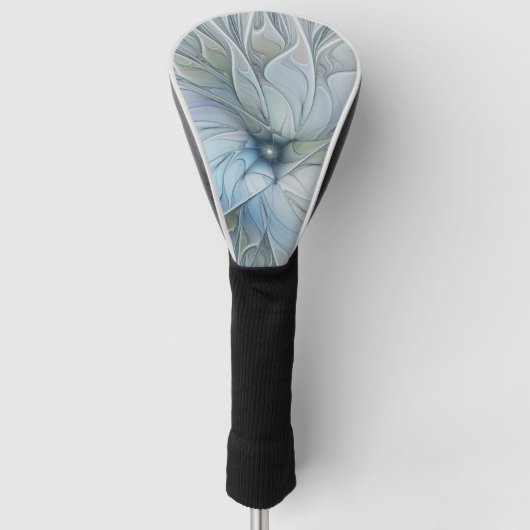 Elegant Beauty Modern Abstract Fractal Art Flower Golfheadcover (Voorkant)
