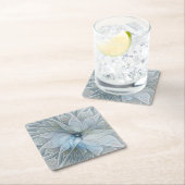 Elegant Beauty Modern Abstract Fractal Art Flower Kartonnen Onderzetters (Insitu)