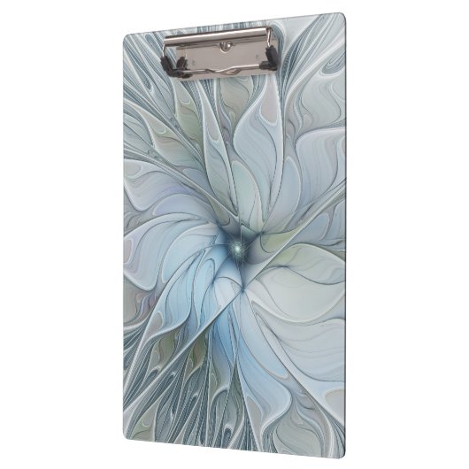 Elegant Beauty Modern Abstract Fractal Art Flower Klembord (Links)