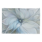 Elegant Beauty Modern Abstract Fractal Art Flower Kussensloop (Achterkant)