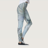 Elegant Beauty Modern Abstract Fractal Art Flower Leggings (Rechts)
