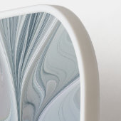 Elegant Beauty Modern Abstract Fractal Art Flower Pickleball Paddle (Links Detail)