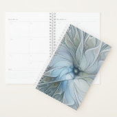 Elegant Beauty Modern Abstract Fractal Art Flower Planner (Display)