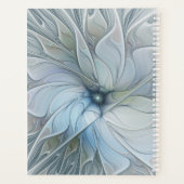 Elegant Beauty Modern Abstract Fractal Art Flower Planner (Achterkant)