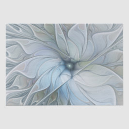 Elegant Beauty Modern Abstract Fractal Art Flower Tissuepapier