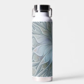 Elegant Beauty Modern Abstract Fractal Art Flower Waterfles (Voorkant)