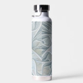 Elegant Beauty Modern Abstract Fractal Art Flower Waterfles (Rechts)