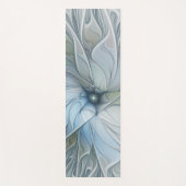 Elegant Beauty Modern Abstract Fractal Art Flower Yogamat (Voorkant)