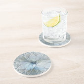 Elegant Beauty Modern Abstract Fractal Art Flower Zandsteen Onderzetter (Zijkant)