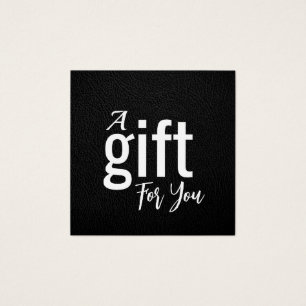 Elegant Beauty Salon Cadeaubon Kaart – Eenvoudig