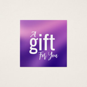 Elegant Beauty Salon Cadeaubon Kaart – Eenvoudig