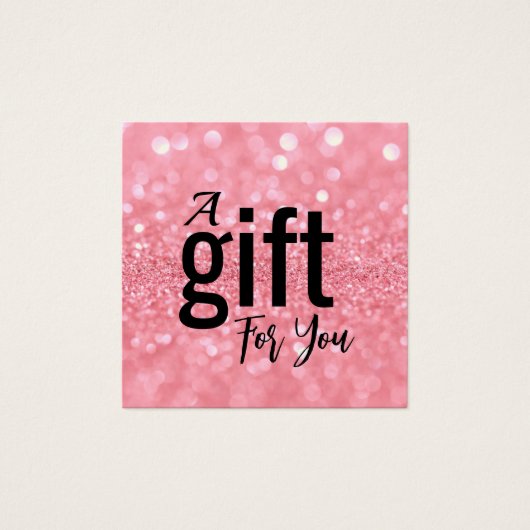 Elegant Beauty Salon Cadeaubon Kaart – Eenvoudig (Voorkant)