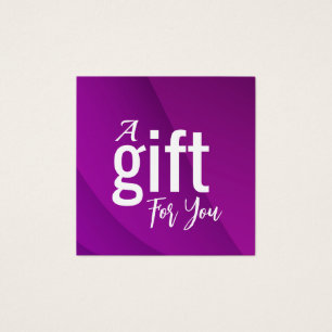 Elegant Beauty Salon Cadeaubon Kaart – Eenvoudig
