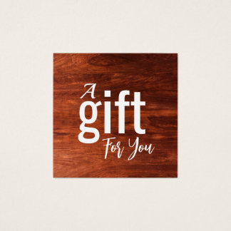 Elegant Beauty Salon Cadeaubon Kaart – Eenvoudig