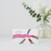 Elegant Beauty Supply Visitekaartje (Staand voorkant)
