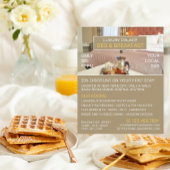 Elegant Bed & Breakfast Accommodatie Advert Flyer