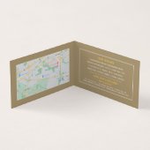 Elegant Bed & Breakfast Accommodatie Gedetailleerd Visitekaartje (Binnen)