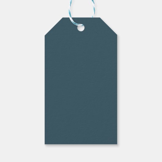 Elegant bedankgeschenk cadeaulabel (Achterkant)