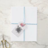 Elegant bedankingsgeschenk cadeaulabel (Met Touw)