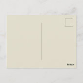 Elegant bedankje briefkaart (Achterkant)