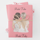 Elegant bedankt dat je mijn Bridesmaid bent Inpakpapier Vel (In situ)