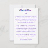 Elegant bedankt kaarten (Voorkant)