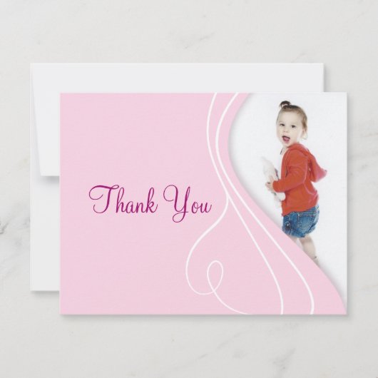 Elegant Bedankt kaarten (Voorkant)